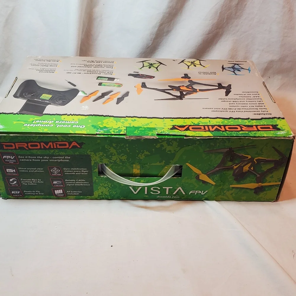 Dromida Vista FPV Drone with Camera WIFI FPV Mini Camera Hobbico LED Lights